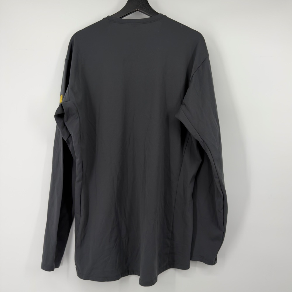 Arcteryx Mens Phase AR Crew Long Sleeve Shirt Charcoal Grey XXL Base Layer - Picture 2 of 7